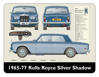 Rolls Royce Silver Shadow 1965-77 Mouse Mat